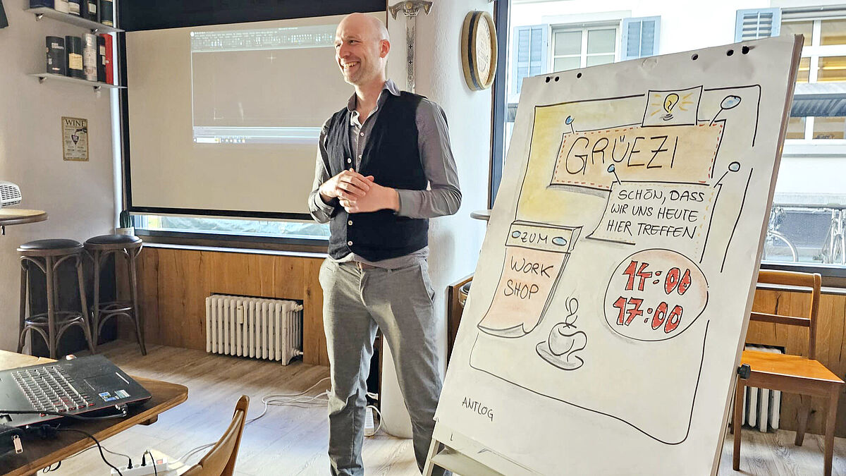 Workshop in neutraler Umgebung mit Austausch mit anderen Teilnehmenden.