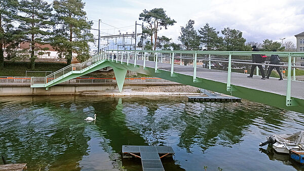 Passerelle des Cigarières, Yverdon-les-Bains