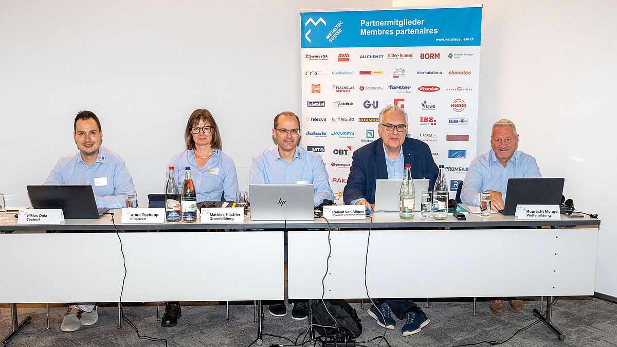 Vorstand Metaltec Suisse.