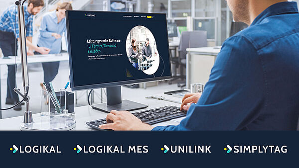 Neuer Markenauftritt für Logikal und digitale Lösungen für Fenster, Türen und Fassaden