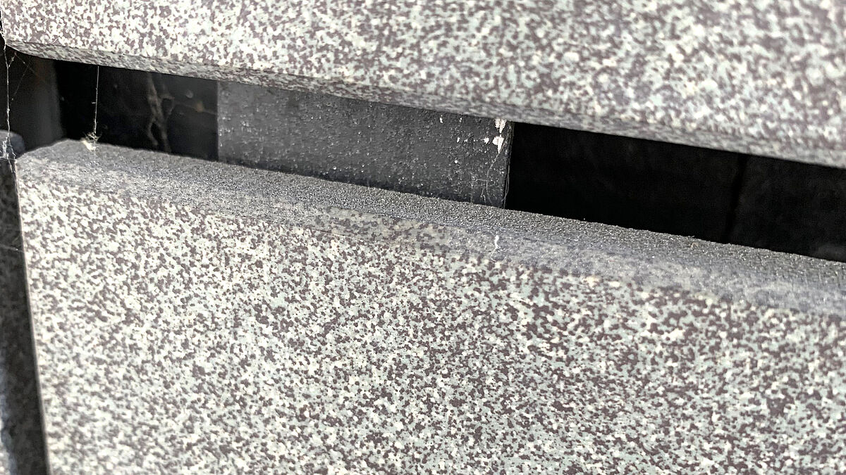 Die Verklebungen sind auch nach mehr als 20 Jahren noch einwandfrei.