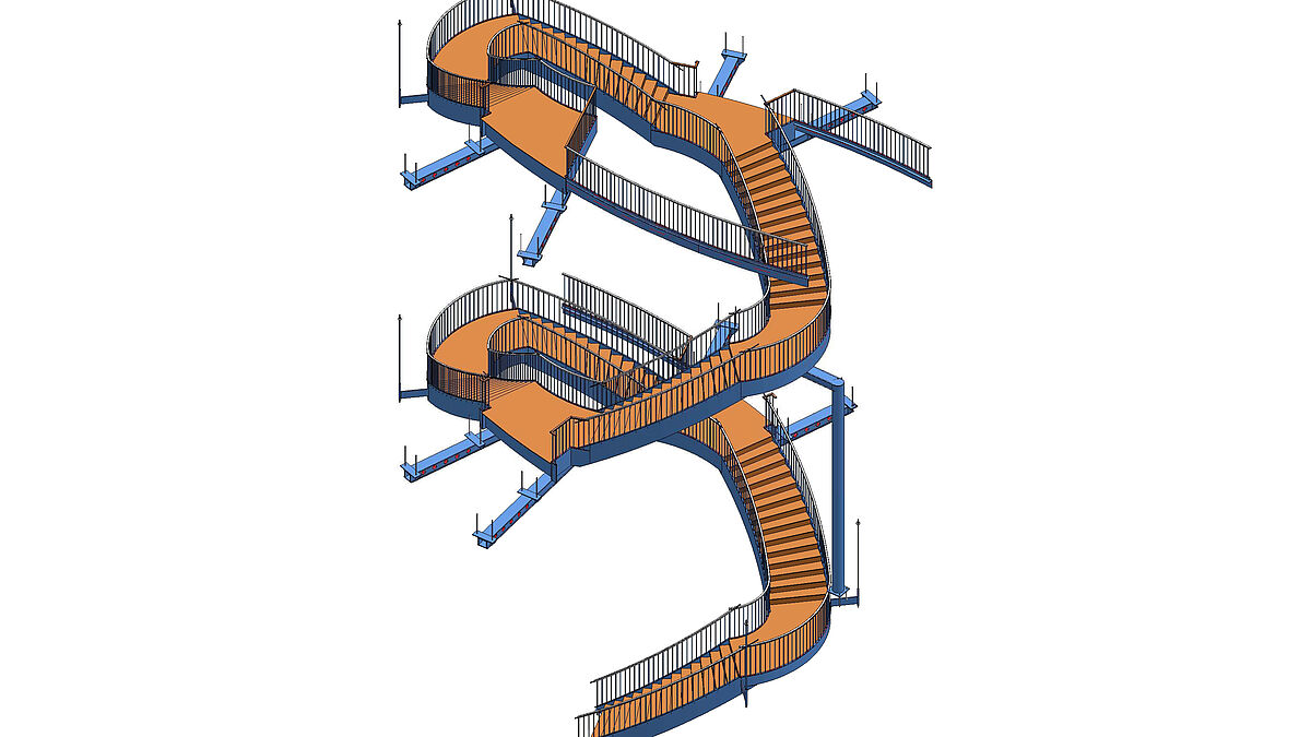 La planification 3D a offert au maître d’ouvrage d’une part une visualisation et donc une étude sous tous les angles et a fourni d’autre part une précision d’ajustement et une exhaustivité.