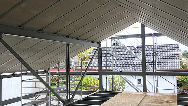 «Mit Aushubmaterial und Stahl bauen»