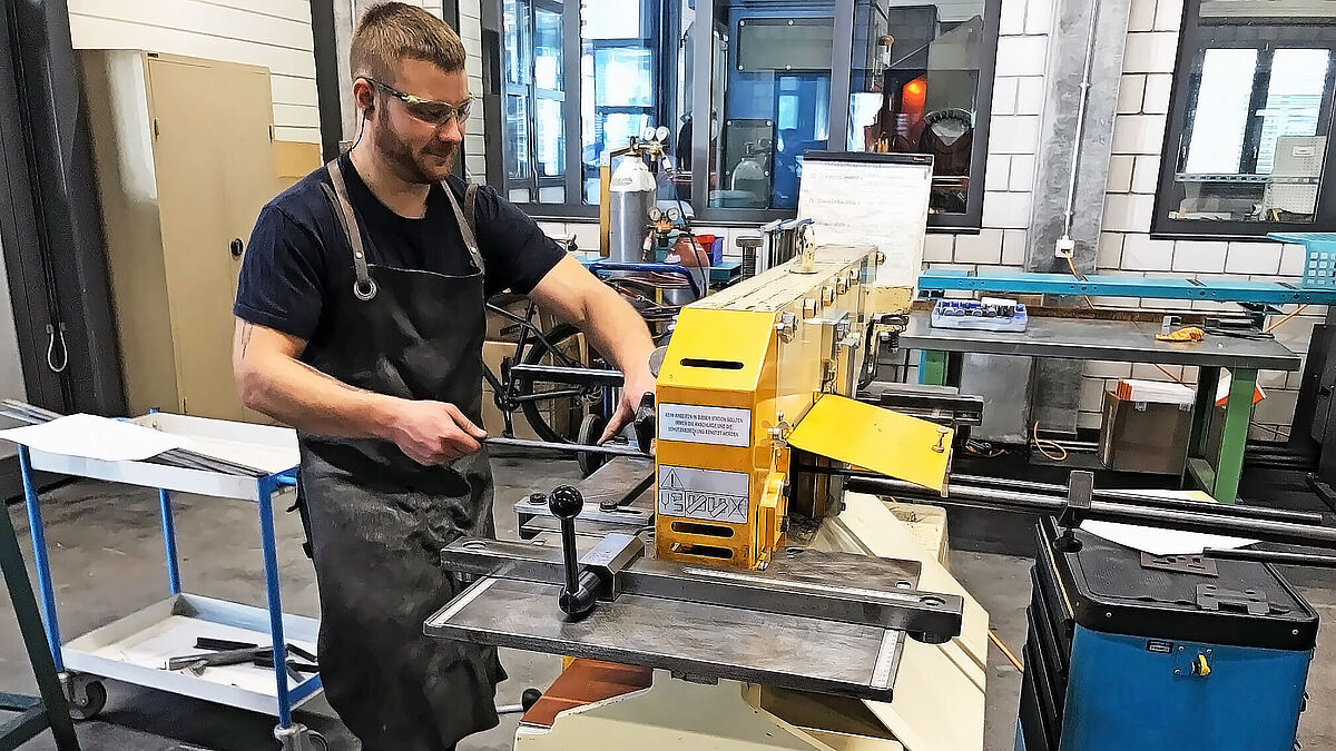 Das Programm eröffnete den Blick auch auf neue Entwicklungen in der Metallbaubranche.