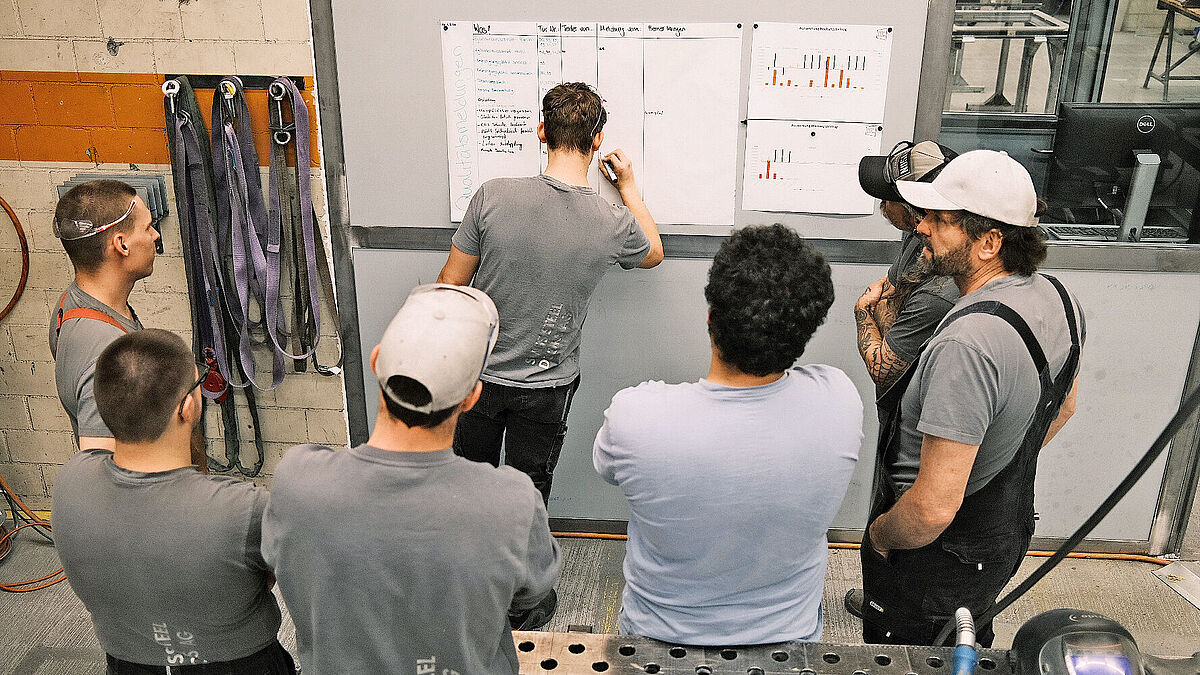 Qualitätssicherung und Weiterentwicklung hat bei der SwissSteelDoors AG einen hohen Stellenwert.