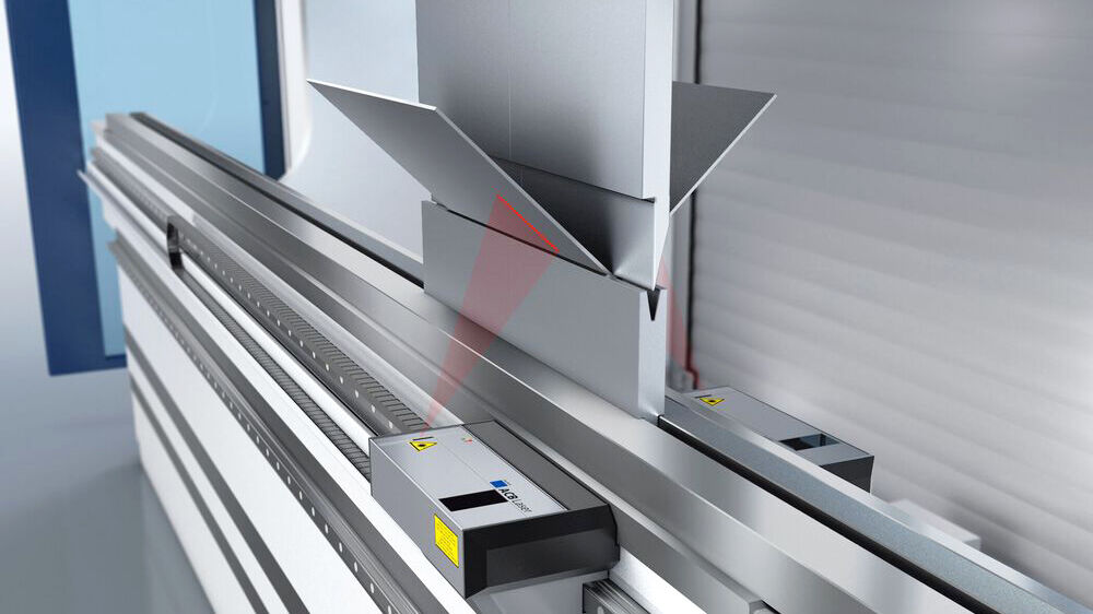 Le laser ACB permet la mesure optique et sans contact des angles.