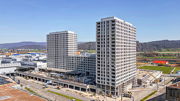 Le système coulissant à guidage supérieur Aweso pour Tivoli Garten