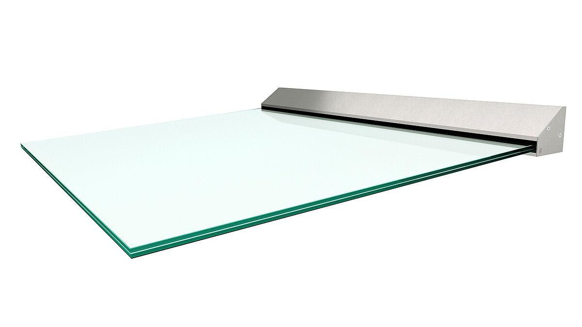 Hochwertige Oberflächen sind charakteristisch für eleganza canopy.