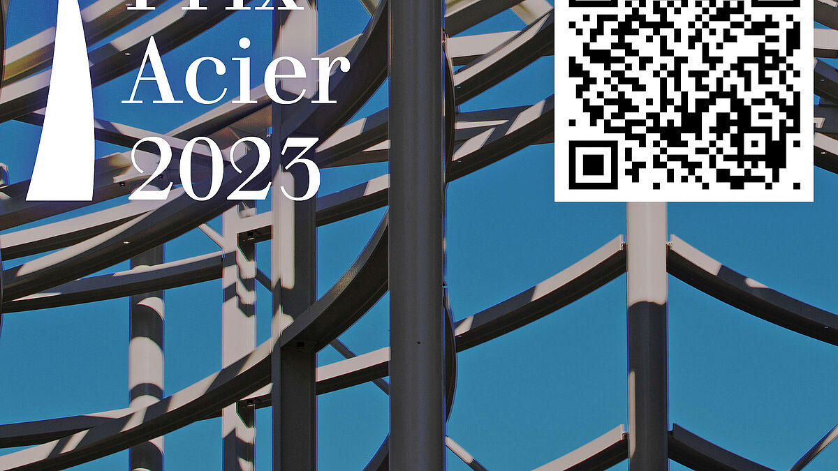 Weitere Informationen finden Sie hier .Der Link führt zur Ankündigung des steelday+, bei der abends der prix acier 2023 verliehen wird. Weitere Informationen finden Sie hier .Der Link führt zur Ankündigung des steelday+, bei der abends der prix acier 2023 verliehen wird.