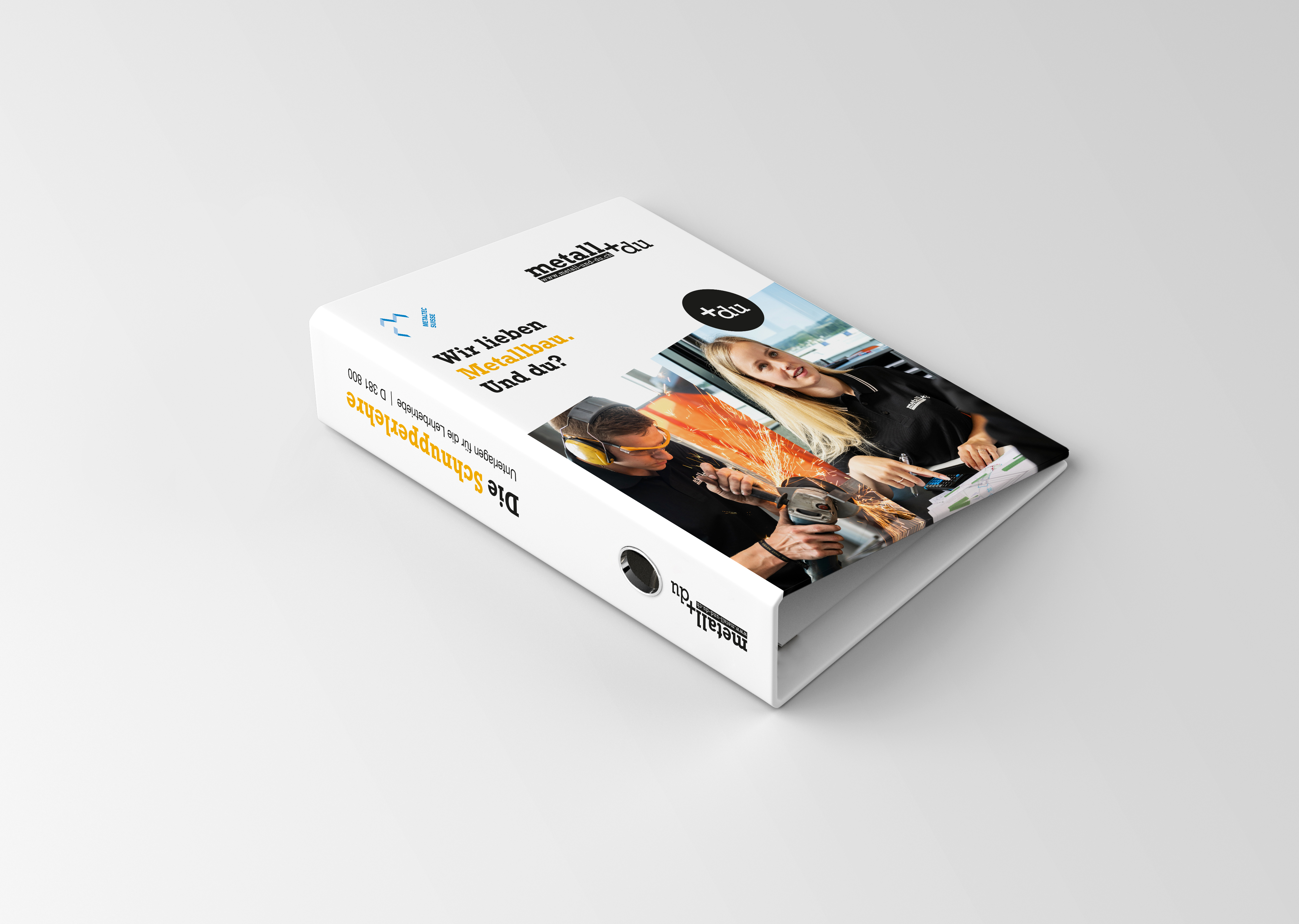 Mit diesem praktischen Ordner sind Sie bestens auf Schnupperlernende vorbereitet.