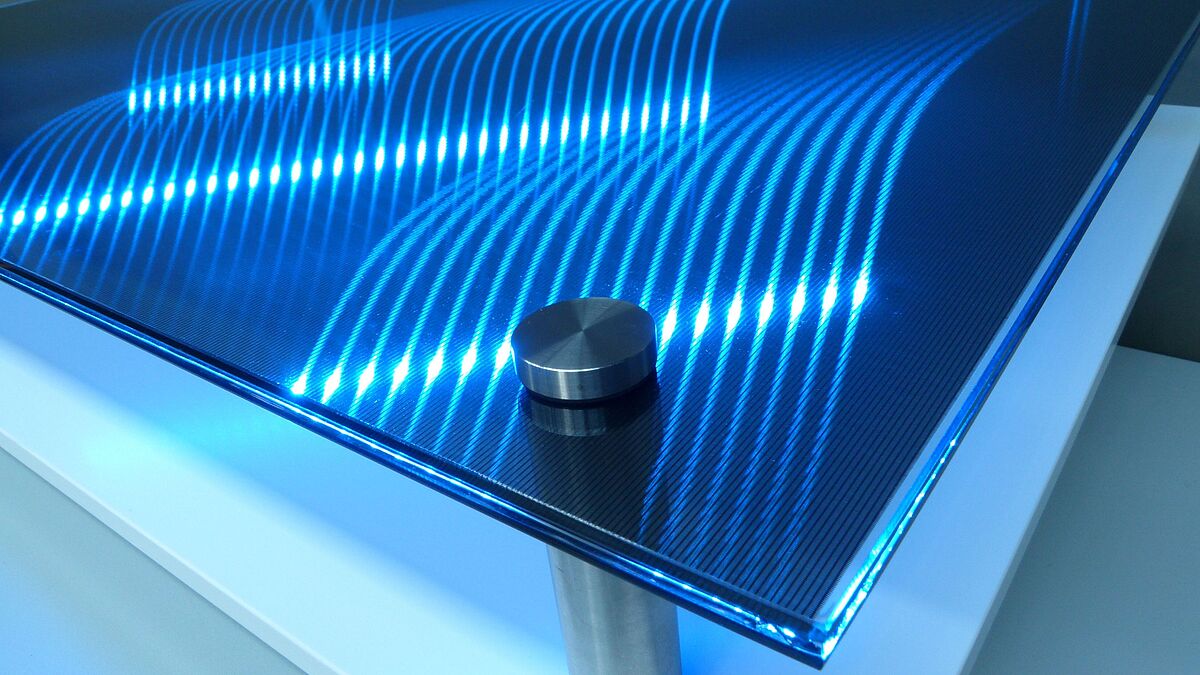 vetroLoom 3D Lichtstrukturglas