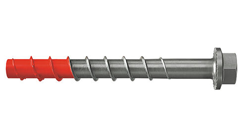 Ultracut FBS ll A4 mit Ø 8 bis 12 mm: Die leistungsstarke Betonschraube in Edelstahl A4 für höchsten Montagekomfort im Aussenbereich.
